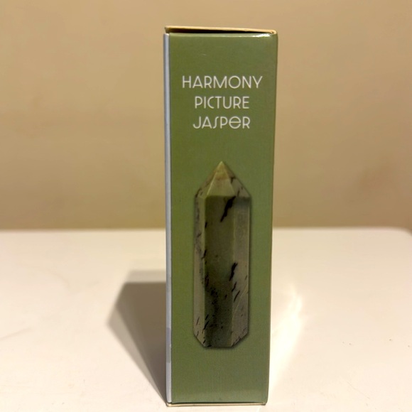 Harmony Picture Jasper Obelisks Mineral Crystal New NIP Gift Stocking Stuffer - Picture 5 of 10